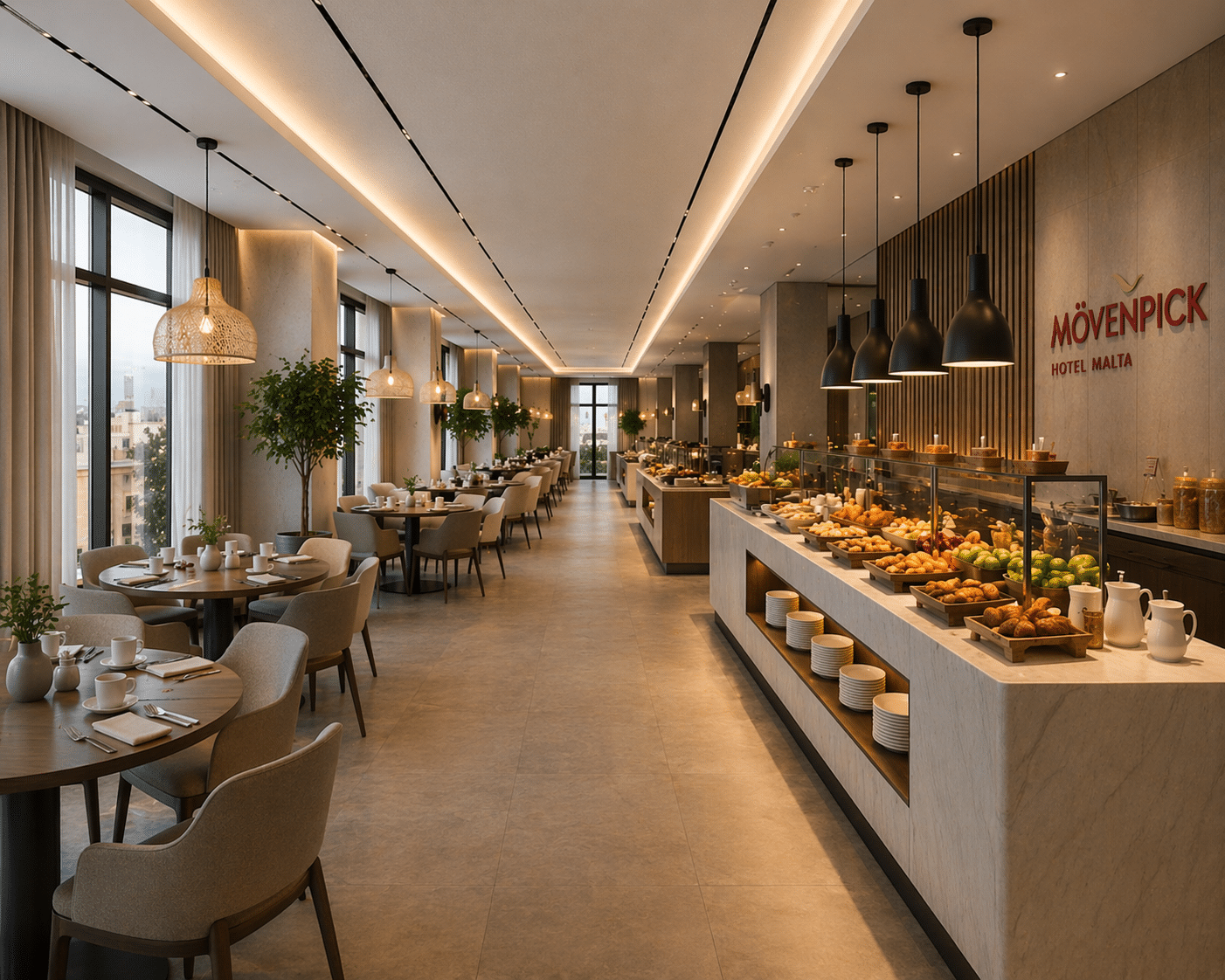 Wizualizacja restauracji przy 59 The Strand