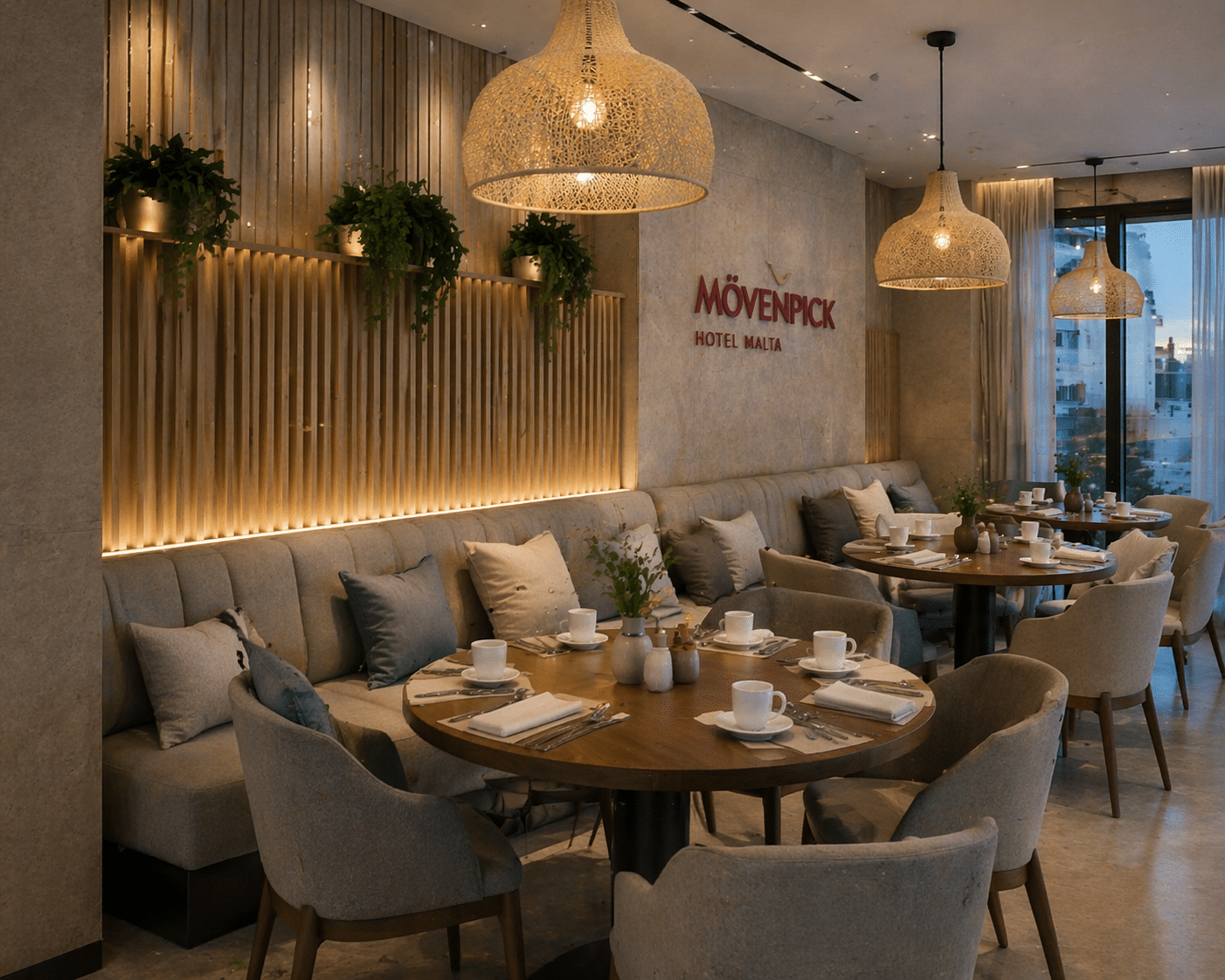 Wizualizacja rozmieszczenia miejsc siedzących w restauracji przy 59 The Strand