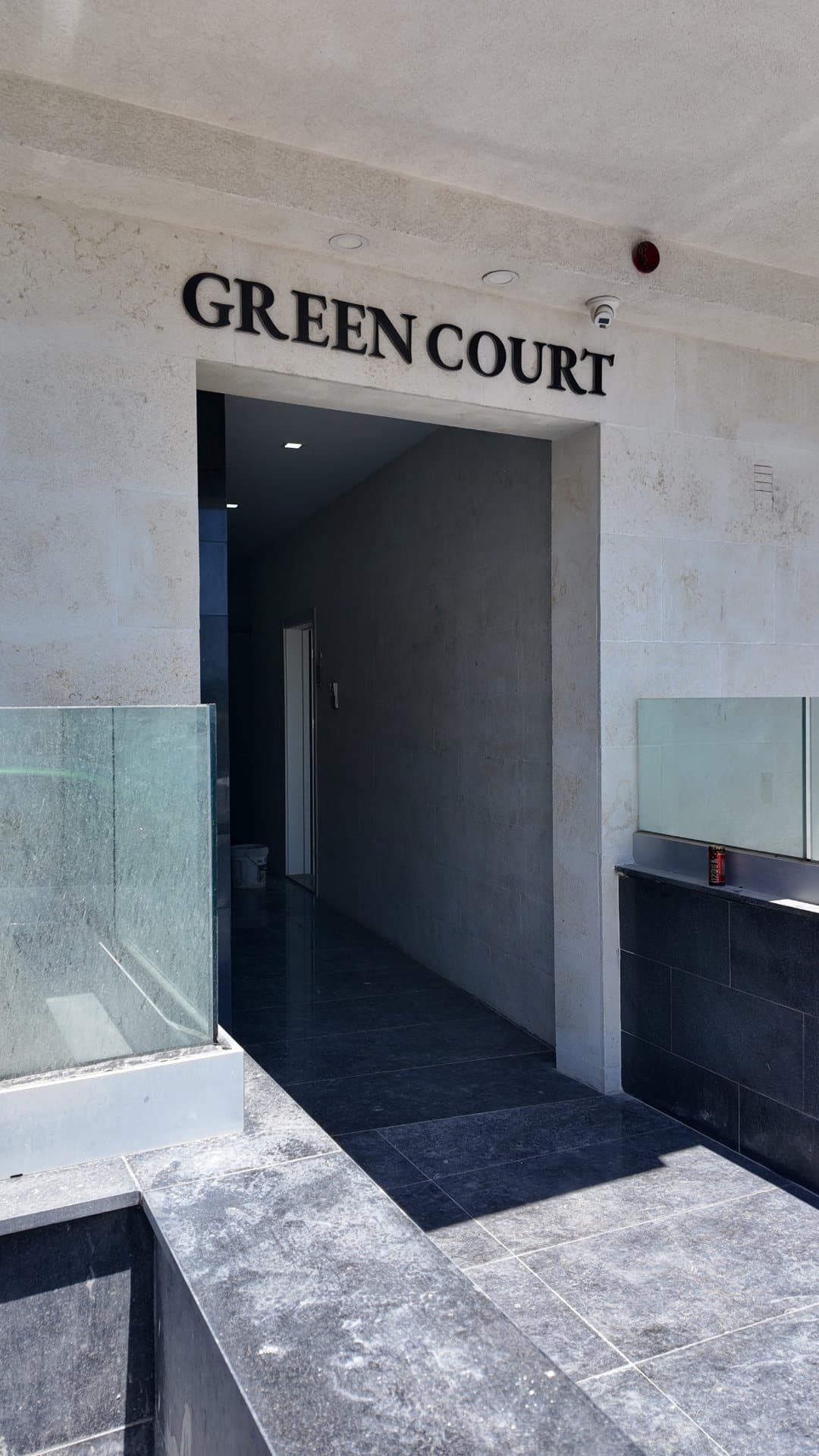 Entrada a Green Court en Green Park Residence, Mosta