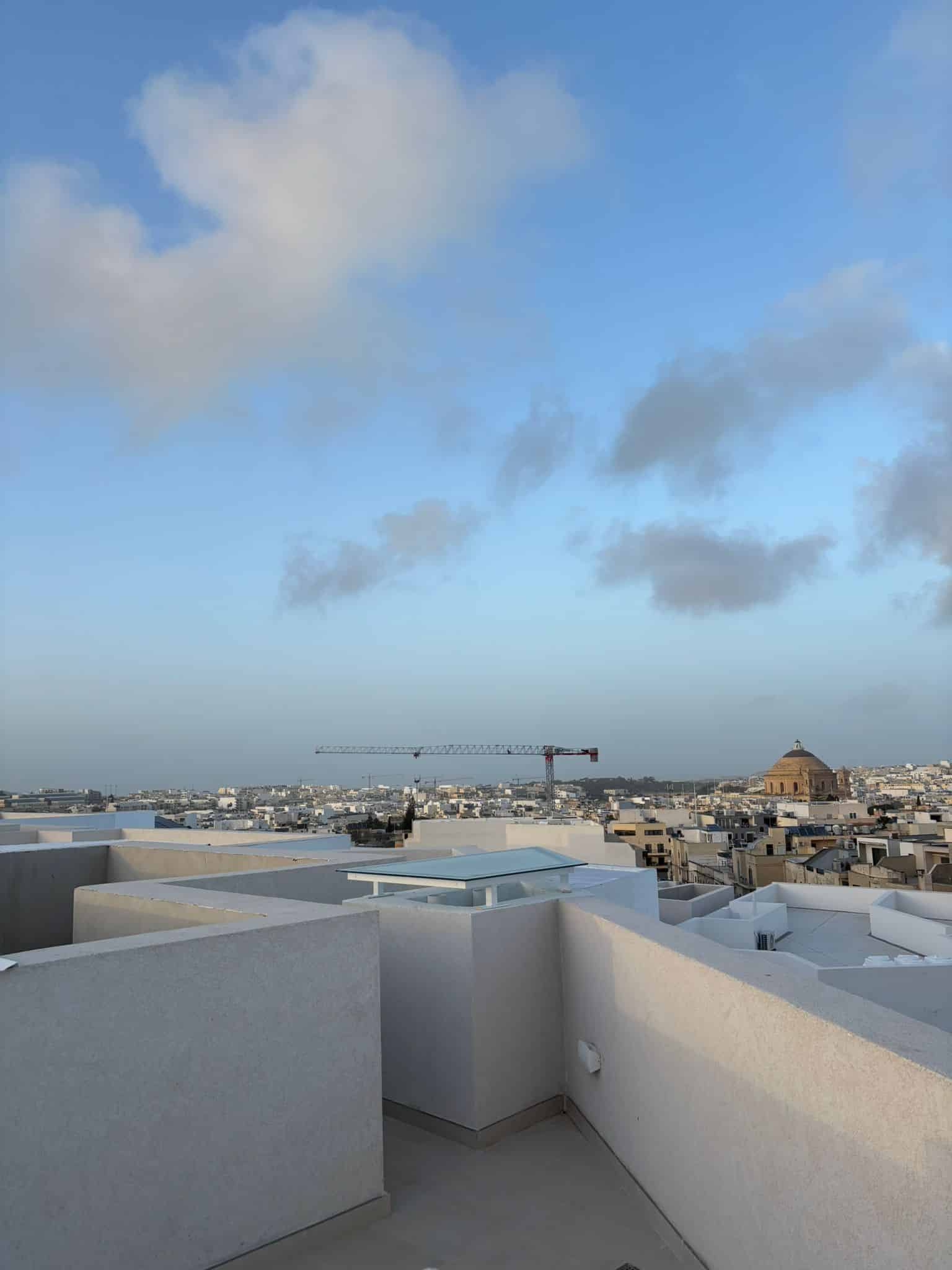 Roof terrace at the GO07 penthouse
