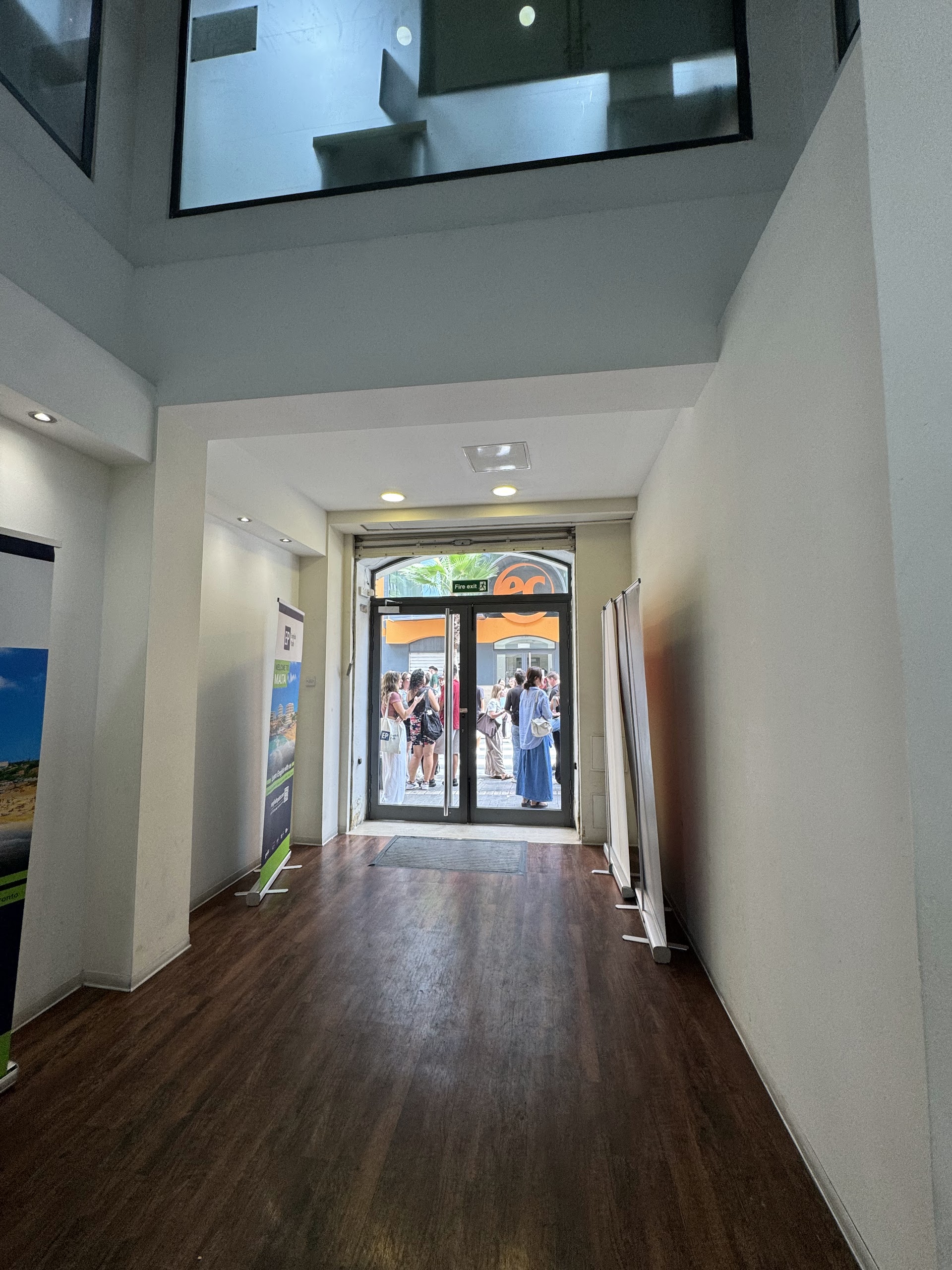 Entrance corridor at ST West Building