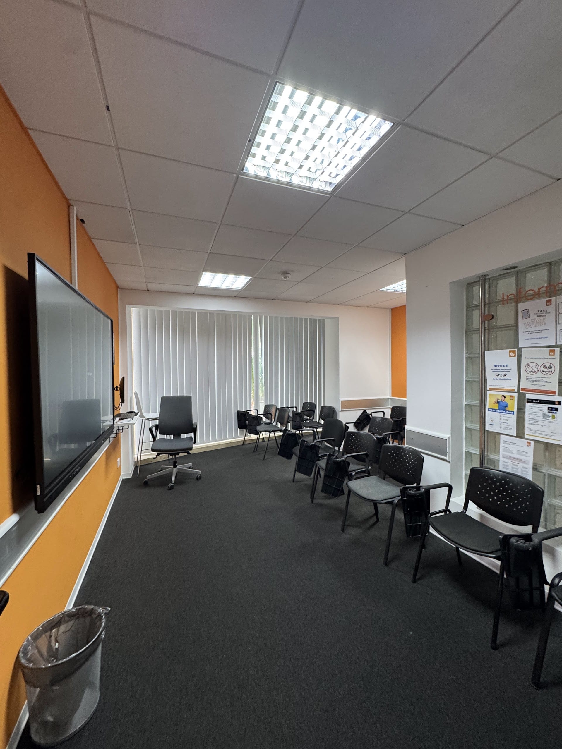 Open-plan office at ST West Building