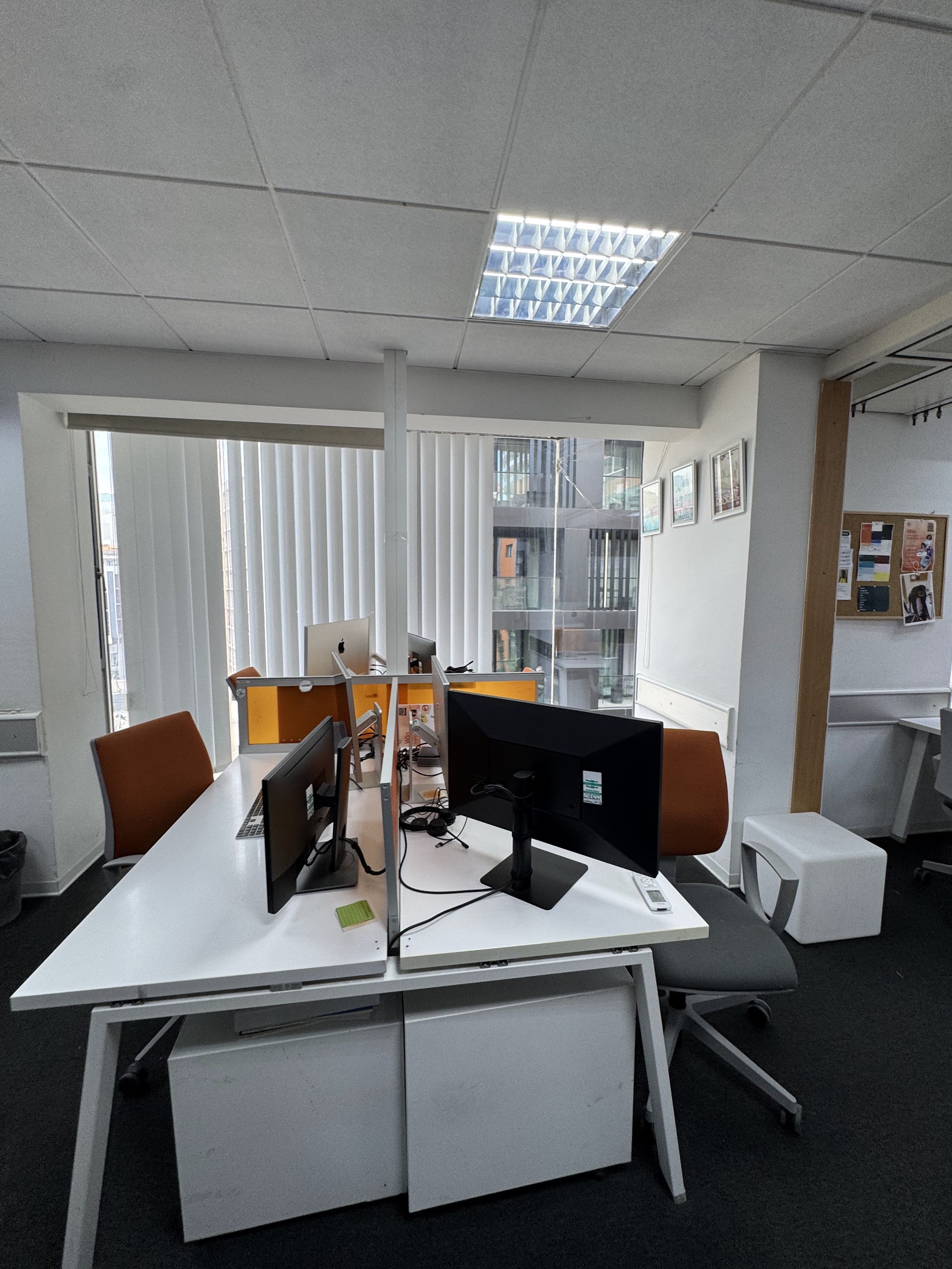 Office workstations at ST West Building